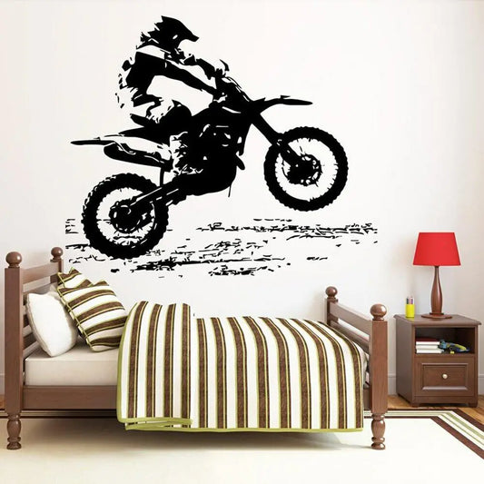 Motocross Wall Decal 
