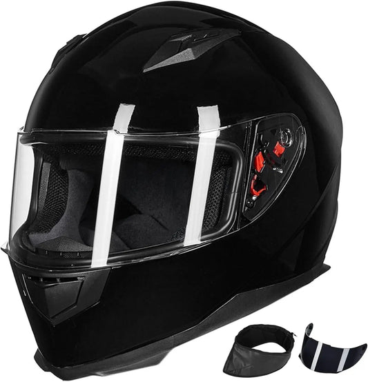 Full Face Total Black Helmet
