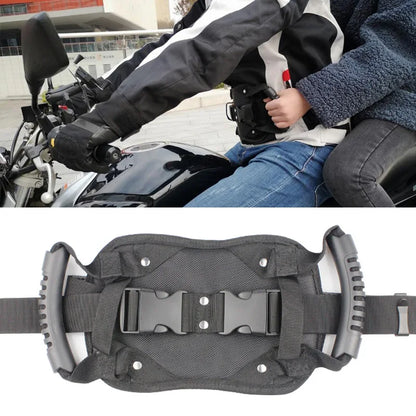 Correa de seguridad de la motocicleta para el asiento trasero