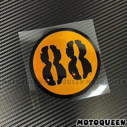 Decalcomanie per numeri di corse motociclistiche