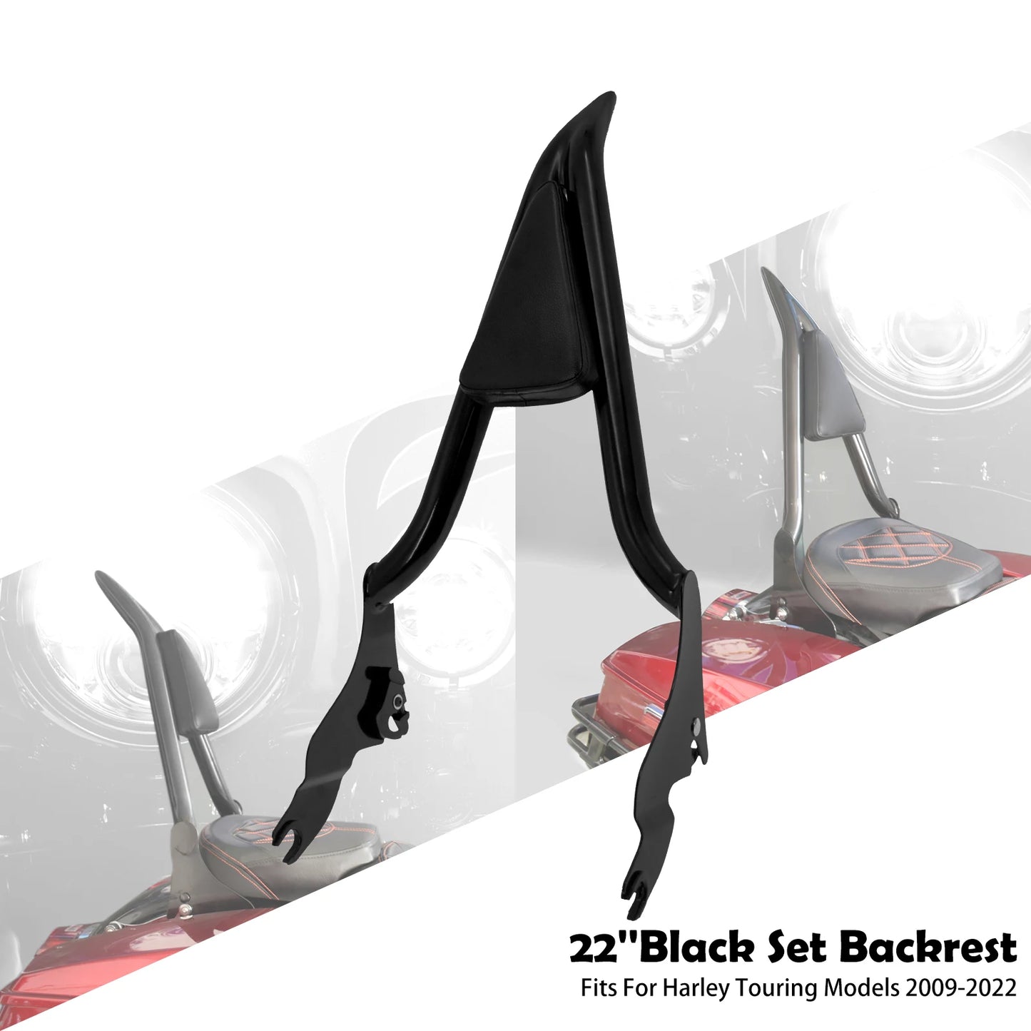 Motorcycle Passenger Backrest