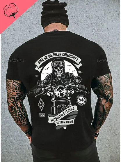 Old Biker & Live to Ride Shirts 