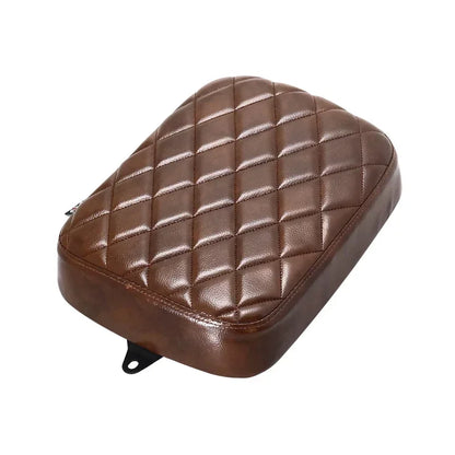 Motorcycle Front & Rear PU Leather Pillow Seat 
