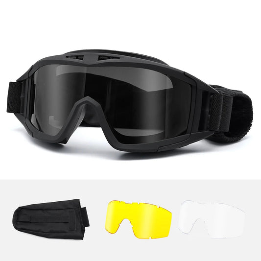 High Impact Goggles Tactical Protective