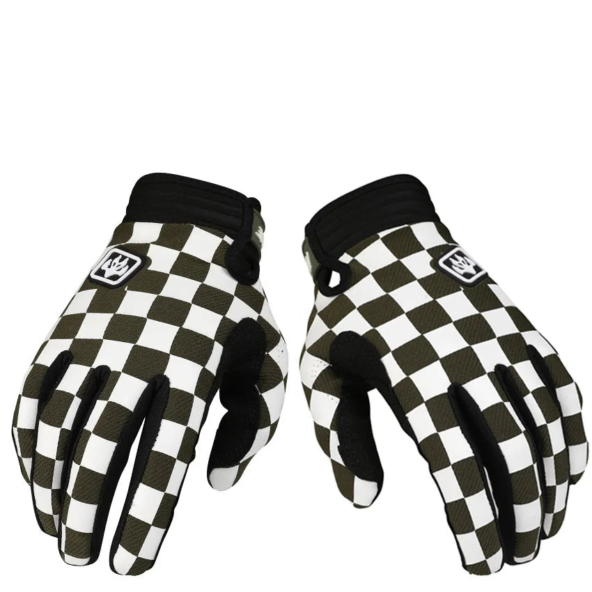 Guanti da motocross retrò