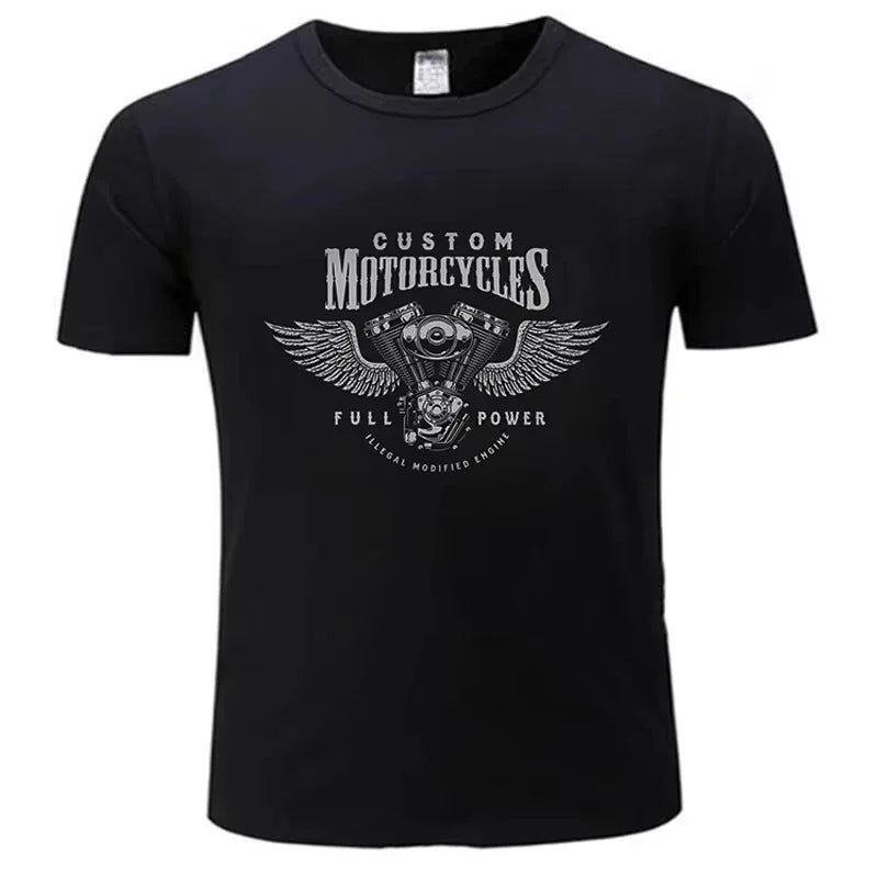 T-shirt motos personnalisé