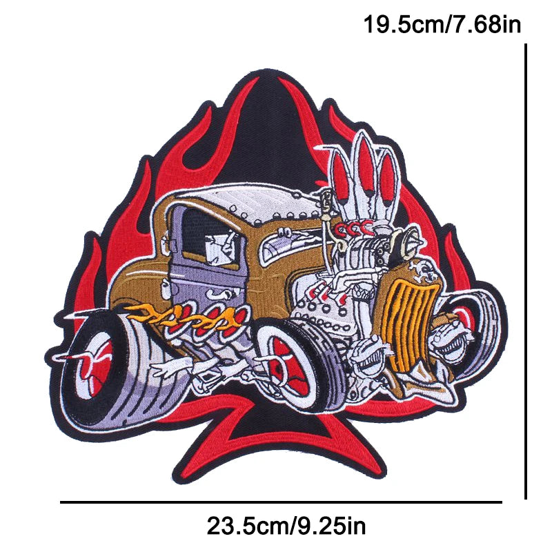 Motorcycle Patches for Clothing 