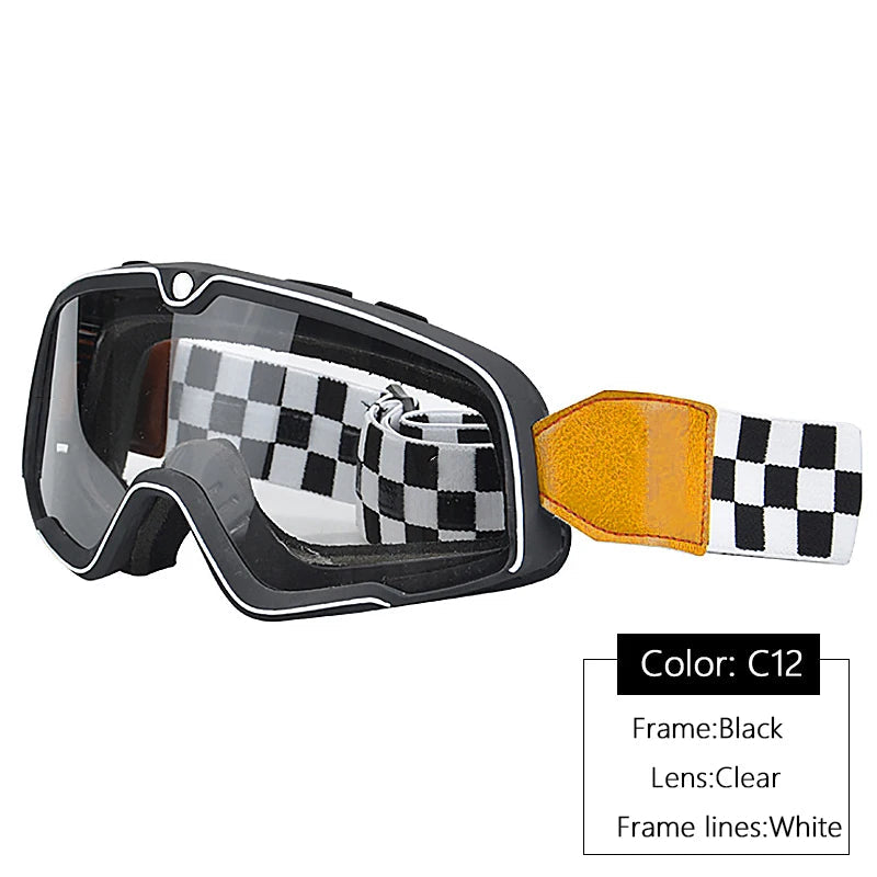 Vintage Racing Goggles