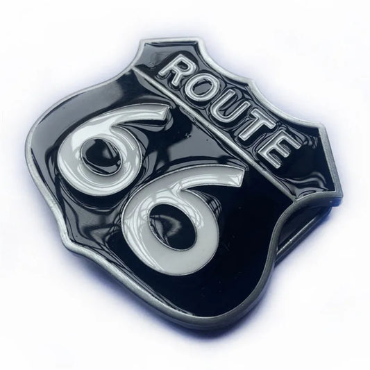 Route 66 Metal Decal 