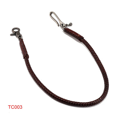 Chaîne de taille en cuir véritable