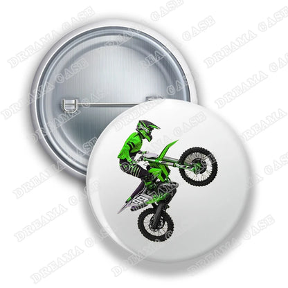 Motocross Dirt Bike Pin