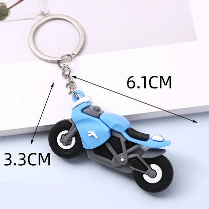 Motorcycle Pendant Keyring 