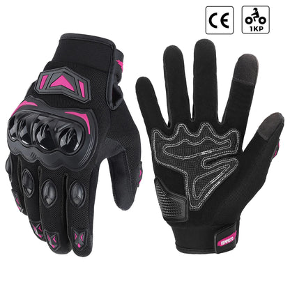 Luvas de motocicleta CE