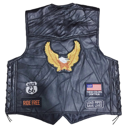 Live to Ride Leather Vest