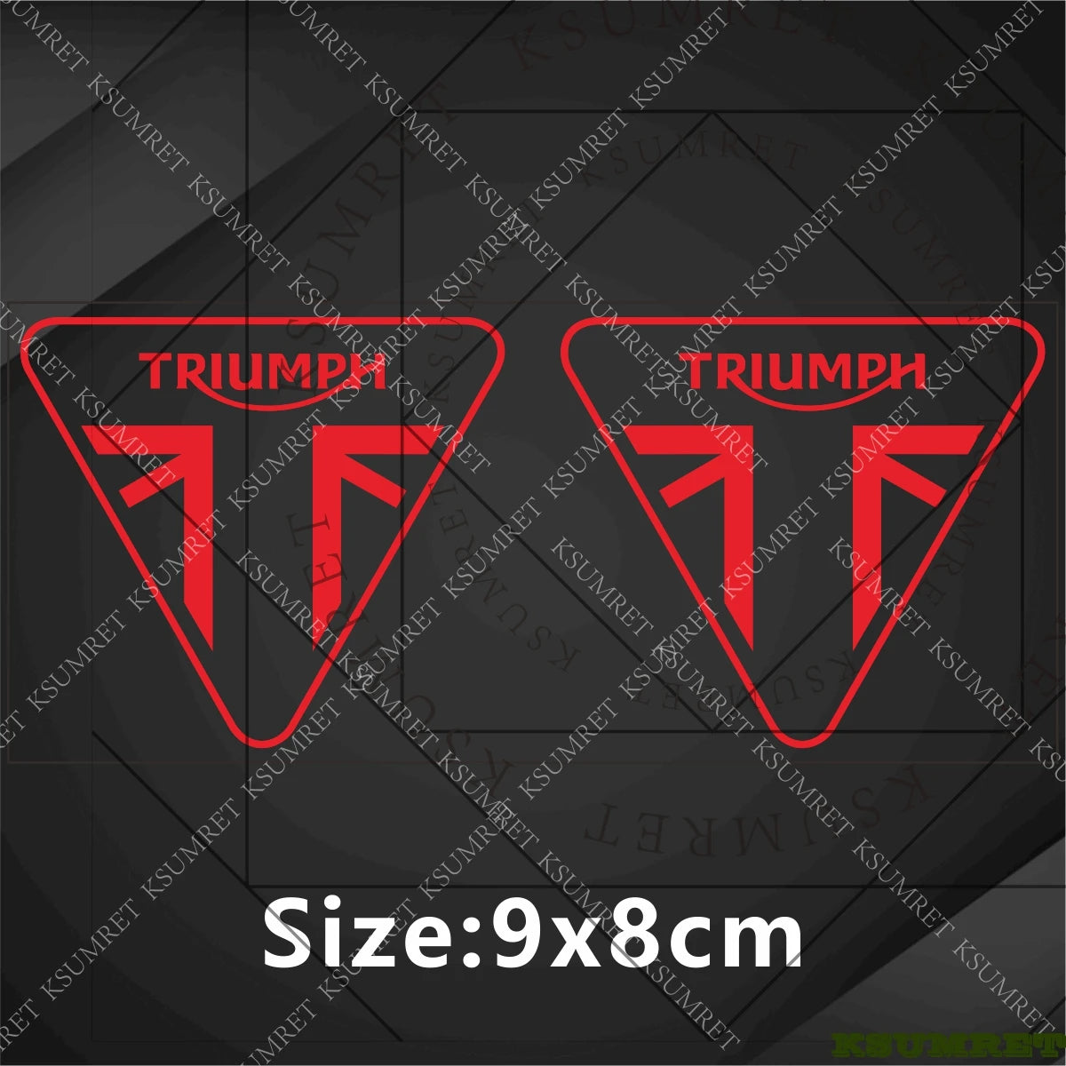 สติ๊กเกอร์โลโก้ Triumph 