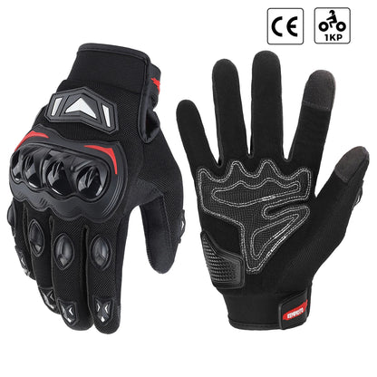 Luvas de motocicleta CE