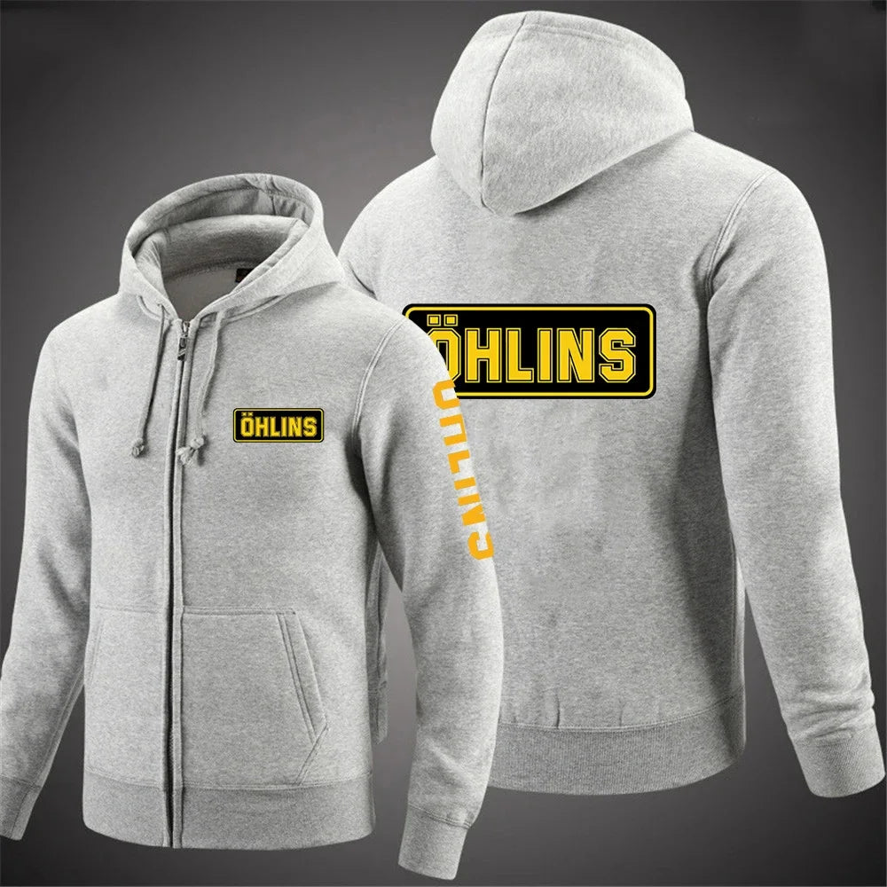 Ohlins Men’s Zipper Hooded Jacket 