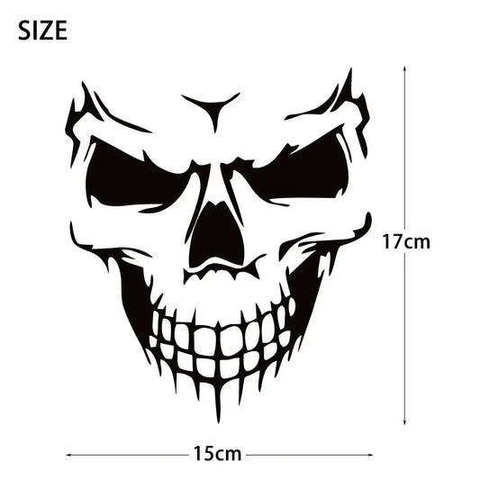 Skull Sticker for Motorcycle 