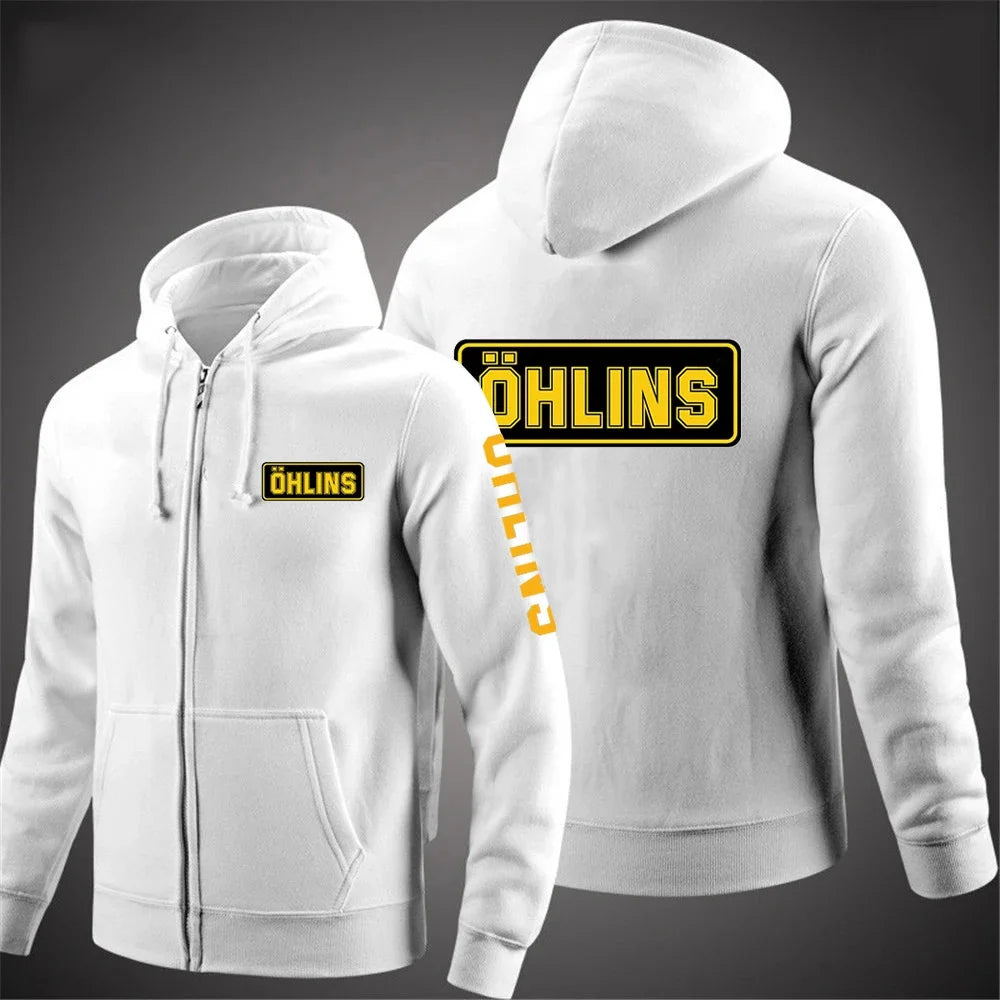 Ohlins Men’s Zipper Hooded Jacket 