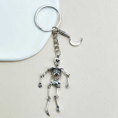 Skeleton Keychain Charm 
