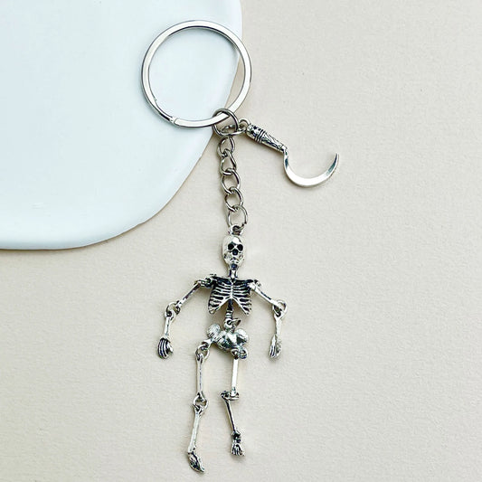 Skeleton Keychain Charm 