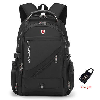Motorcyclist Travel Backpack Lock Secure 