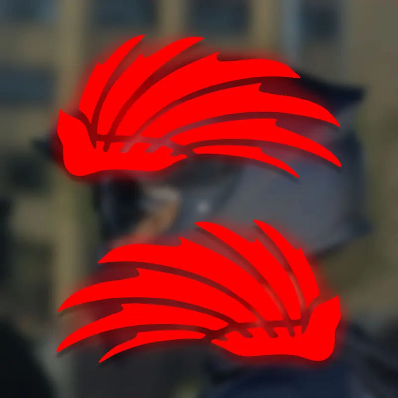 Reflective Wings Motorcycle Stickers