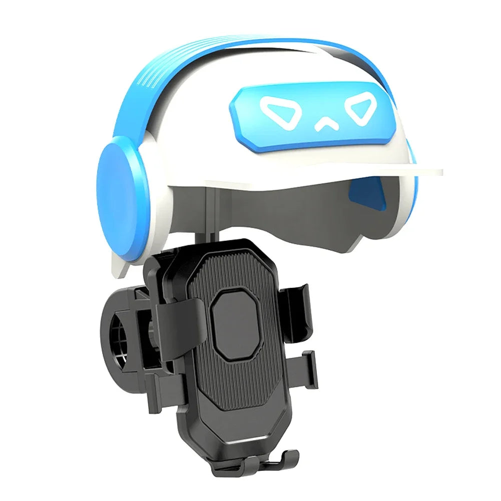 Cute Helmet Mobile Phone Holder