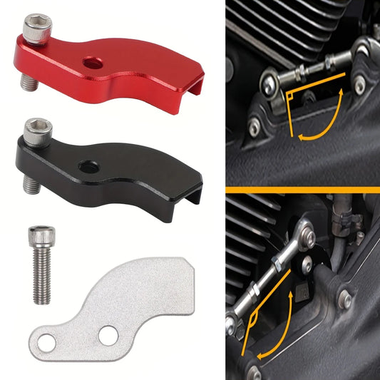 Asistente de cambio de punto muerto de aluminio CNC – Varillaje de cambio para Harley-Davidson Touring y Softail 2018–2025
