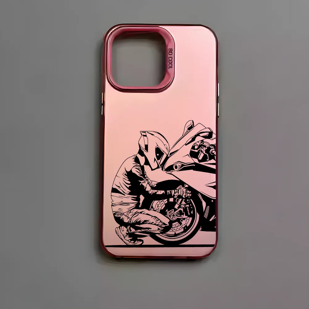 Motorcyclist Phone Case 
