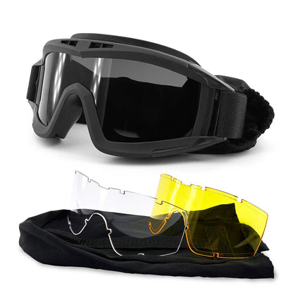 High Impact Goggles Tactical Protective