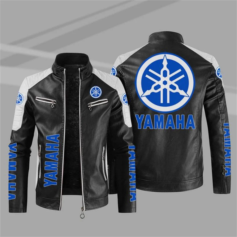 Rider Leather Zipper Jacket