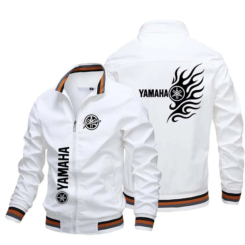 Motorcyclist Men Zipper Jacket 