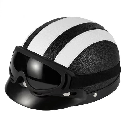 Vintage Leather Helmet 