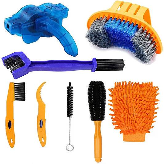 Chain Cleaner Motorcycle Cleaning Kit 