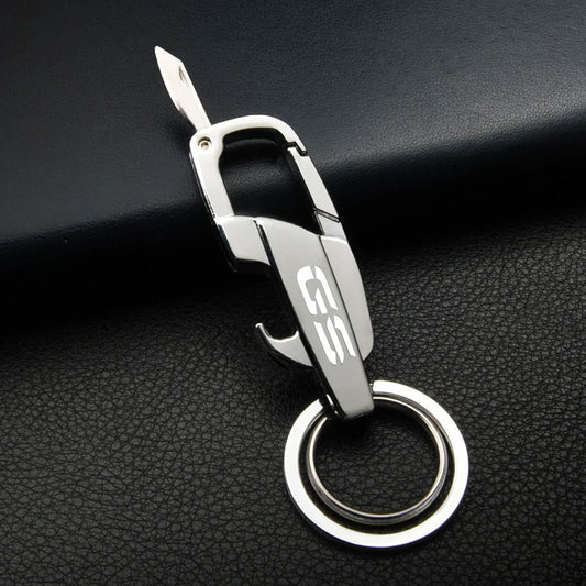 GS Knife Metal Keychain 