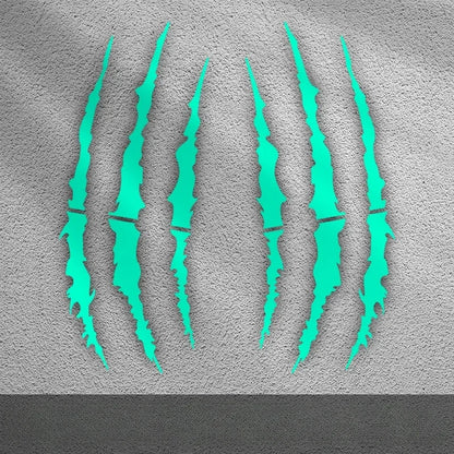 3D Claw Scratch Decal Stickers 