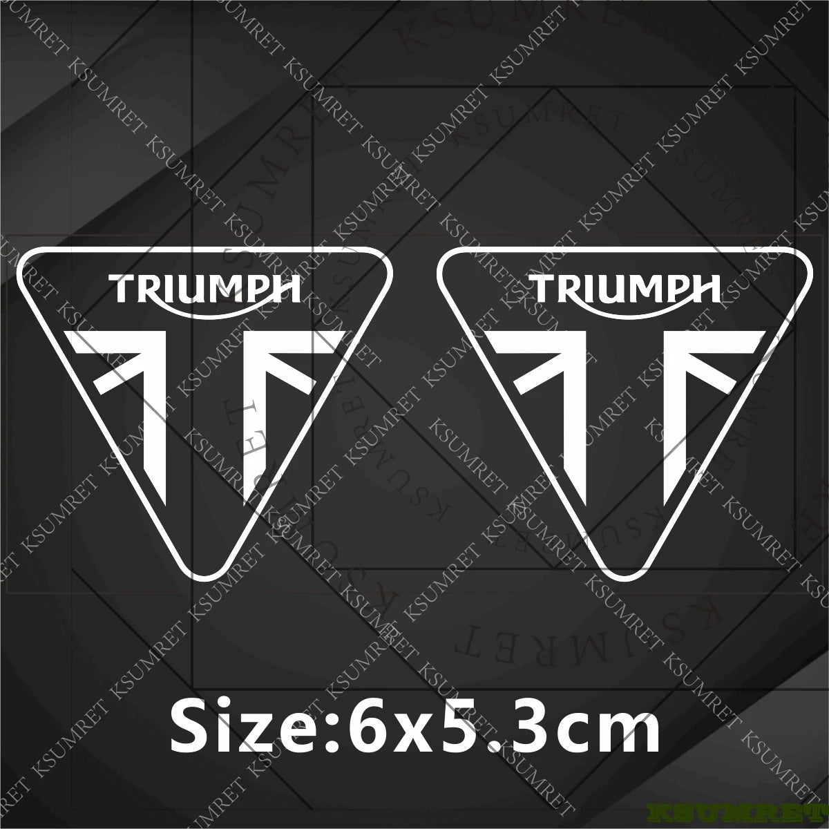 สติ๊กเกอร์โลโก้ Triumph 