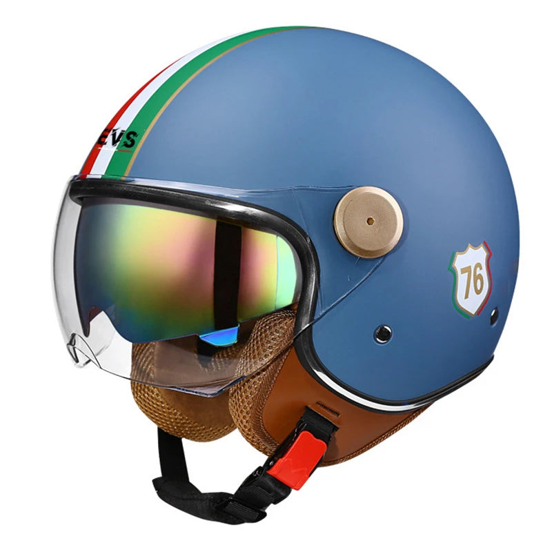 Open Half Helmet Retro 