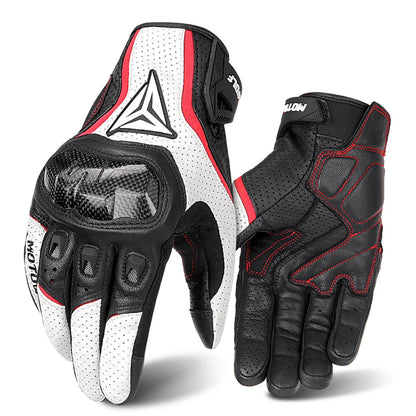 Guanti da corsa per moto di capra