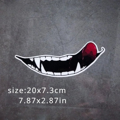 Venomous Smile Helmet Decals