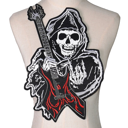 Skull Embroidery Patches DIY 