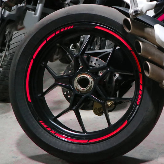 Motorcycle Wheel Stickers Decal 