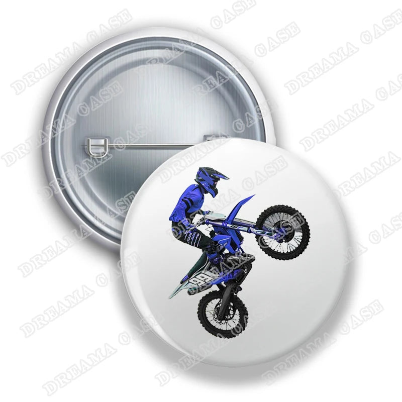 Motocross Dirt Bike Pin