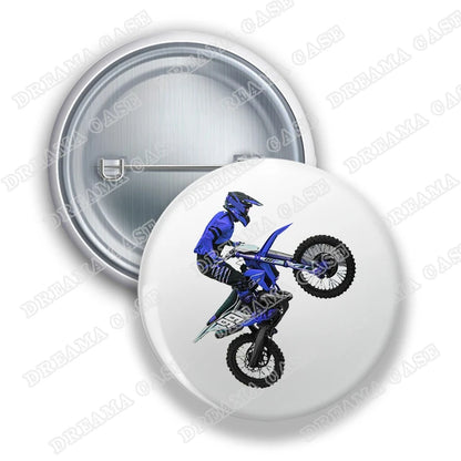 Motocross Dirt Bike Pin