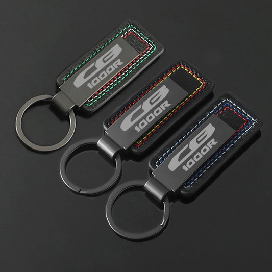CB1000R Suede Tag Keychain 