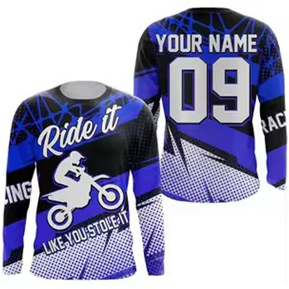 Riding Race Motorcycle Long Shirt