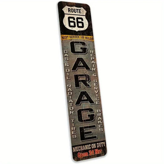 Route 66 Garage Mount Decor 