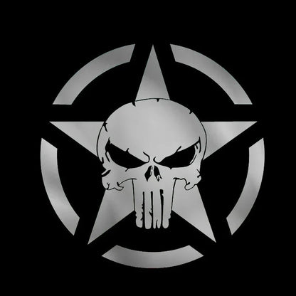 Reflective Skull Stickers