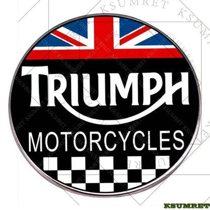 สติ๊กเกอร์ติดถังมอเตอร์ไซค์ Retro Union Flag